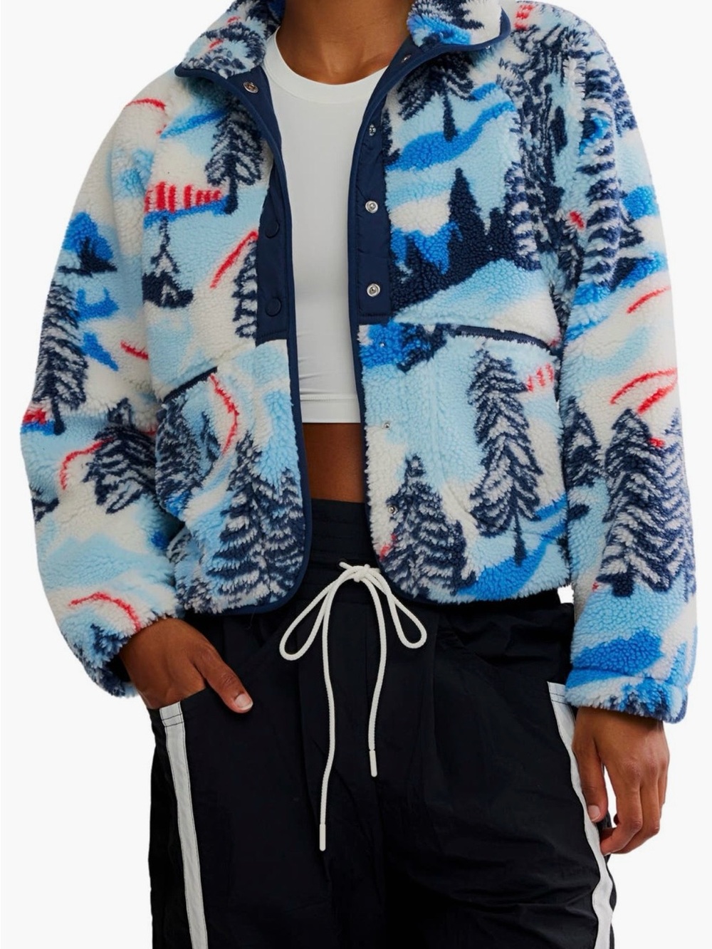 Free People
FP Movement
Rocky Ridge Fleece
Jacket Size S